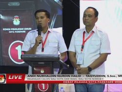 Debat Kedua Wali Kota Parepare: Andi Nurhaldin Nurdin Halid Kian Dilirik Masyarakat