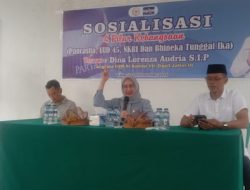 Dina Lorenza Tegaskan Pentingnya 4 Pilar Kebangsaan, Serap Aspirasi UMKM dan Infrastruktur di Tegaldlimo