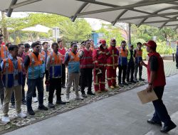 PT MMI Gelar Simulasi Fire Drill untuk Tingkatkan Keamanan Pelindo Tower