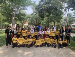 Mahasiswa UPN “Veteran” Jawa Timur Gelar Kegiatan Outbound Seru Bersama Siswa-Siswi SD Babat Jerawat