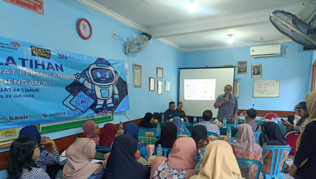 Telkom Jatim Timur Gelar Pelatihan Bisnis untuk UMKM Mitra Binaan Kecamatan Taman, Sidoarjo