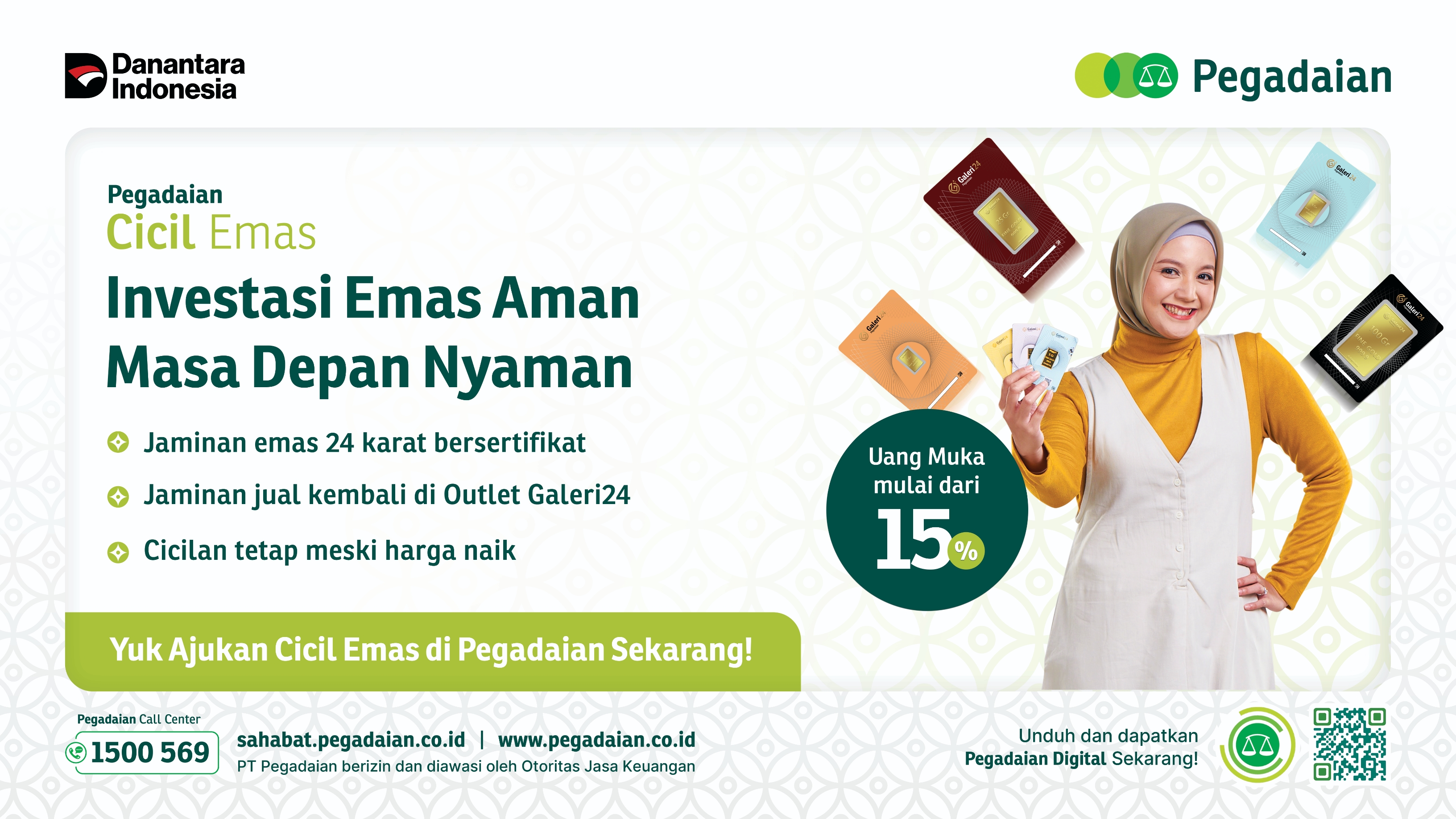 Pegadaian Area Kebayoran Baru catat Lonjakan Minat Pada Investasi Emas