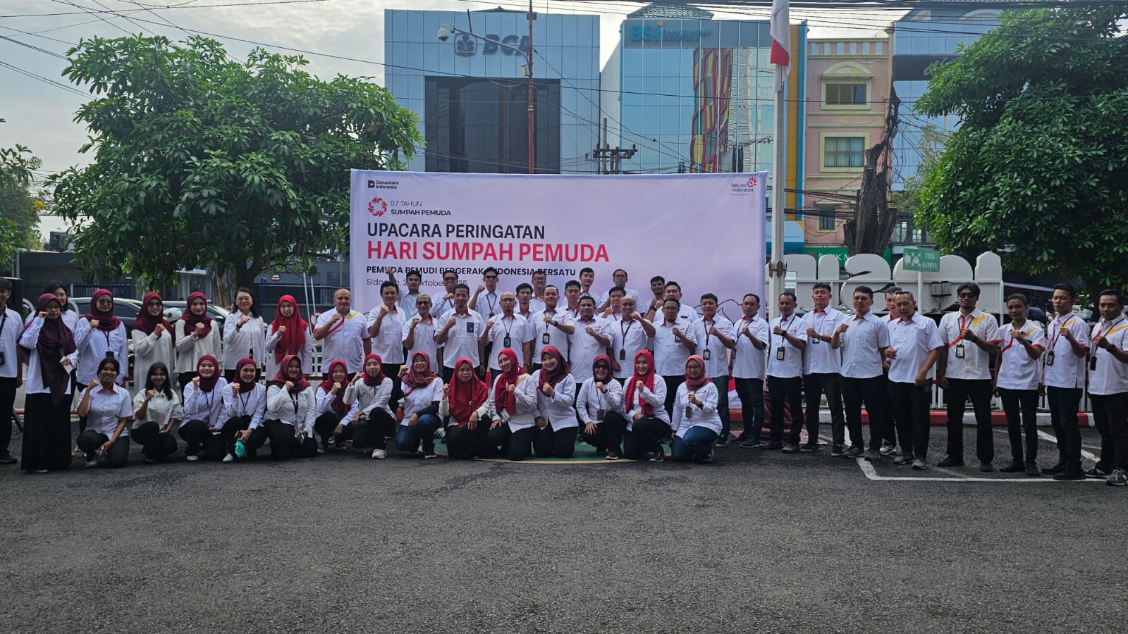 Witel Jatim Timur Gelar Upacara Bendera Peringati Hari Sumpah Pemuda ke-97 Tahun 2025