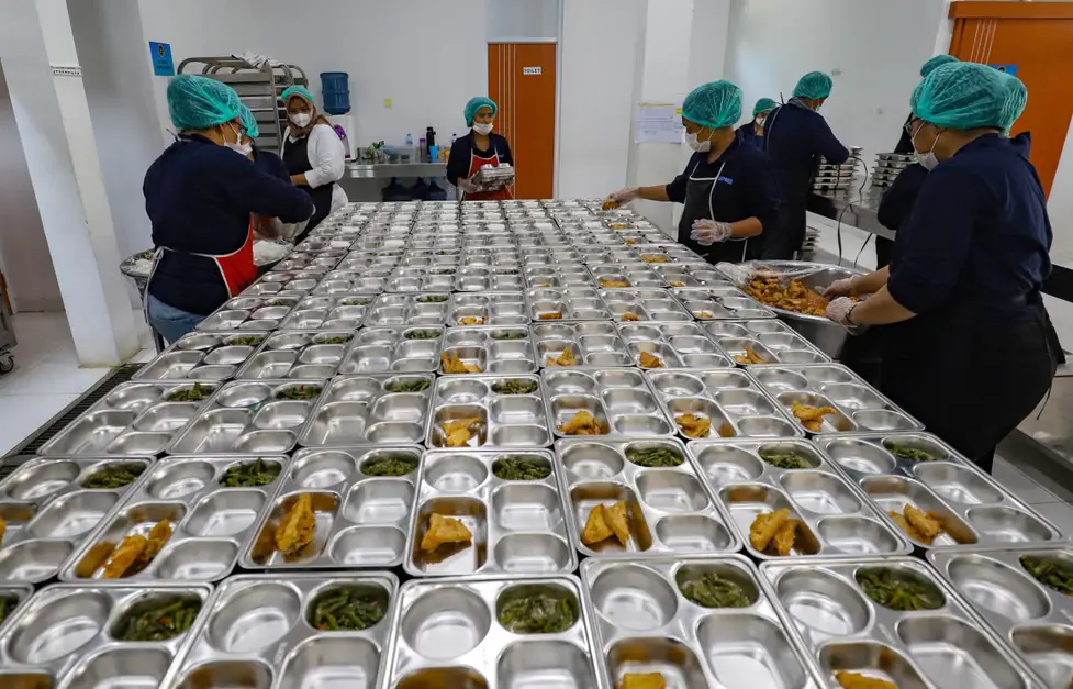 Pemerintah Bangun 222 Dapur MBG dengan Standar Higienis Tinggi