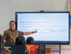 Muttaqin Kholis Ali Dorong Lahirnya Penulis Muda di SMAN 1 Batangtoru