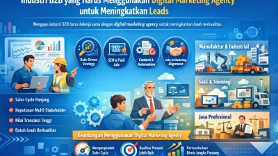 Industri B2B yang Harus Menggunakan Digital Marketing Agency untuk Meningkatkan Leads