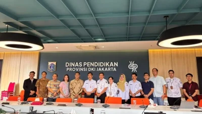General Manager Telkom Witel Jakarta Inner melakukan pertemuan bersama Wakil Kepala Dinas Pendidikan Provinsi DKI Jakarta
