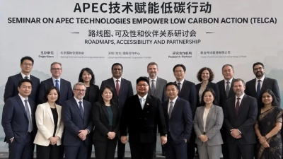 James Karnadi bersama delegasi dari berbagai ekonomi anggota APEC dalam Seminar APEC TELCA 2026 di Shenzhen, Tiongkok. (Foto: Dok/Ist).